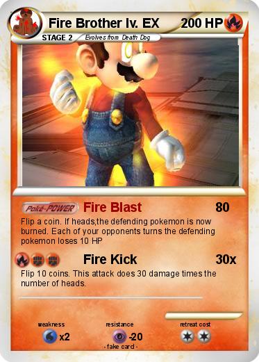 Pokemon Fire Brother lv. EX