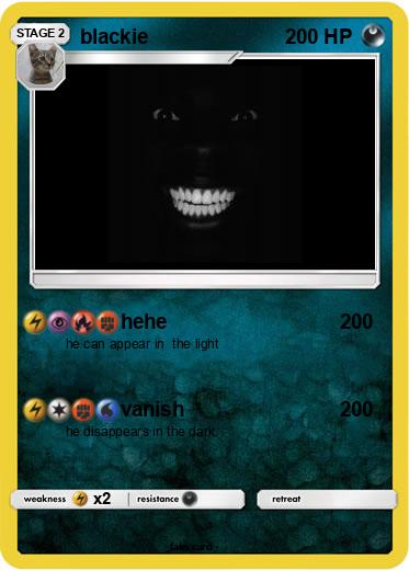 Pokemon blackie