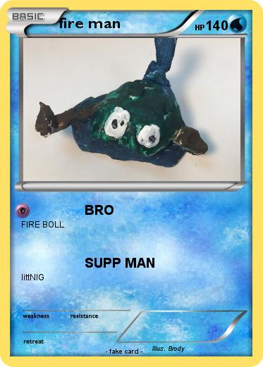 Pokemon fire man