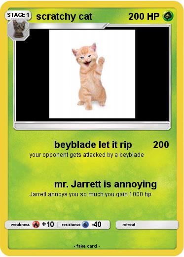 Pokemon scratchy cat