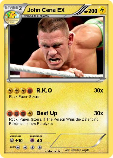 Pokemon John Cena EX