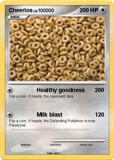 Pokemon Cheerios