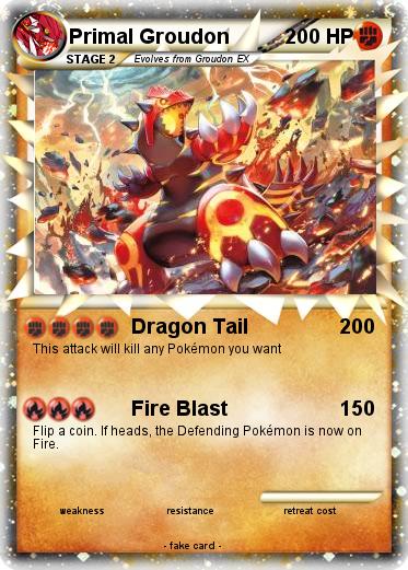 Pokemon Primal Groudon