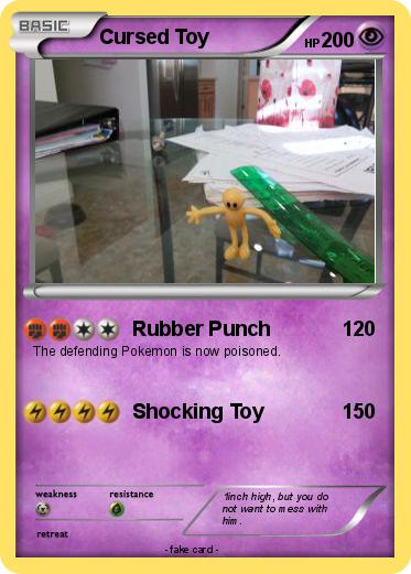 Pokemon Cursed Toy