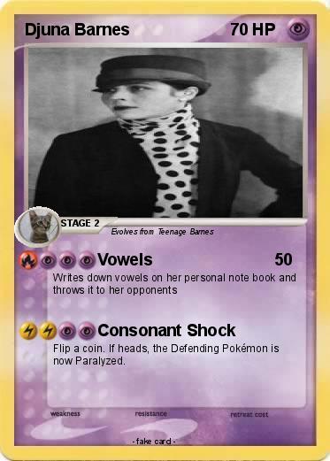 Pokemon Djuna Barnes