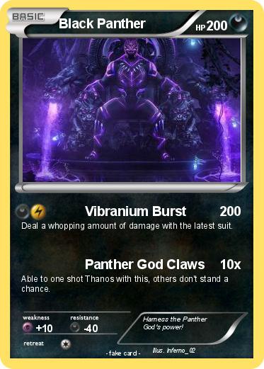 Pokemon Black Panther