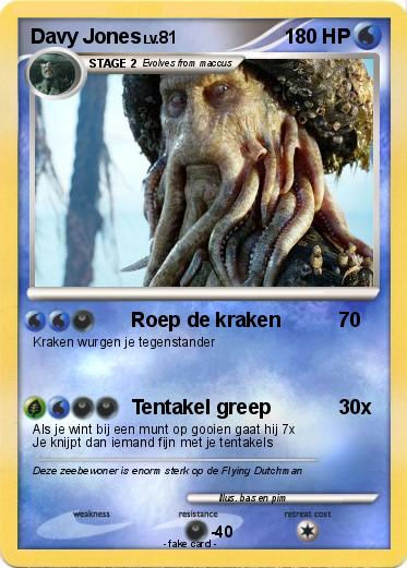 Pokemon Davy Jones