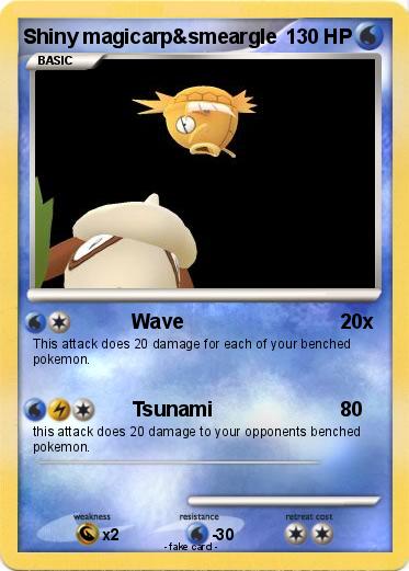 Pokemon Shiny magicarp&smeargle