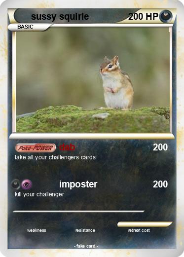 Pokemon sussy squirle