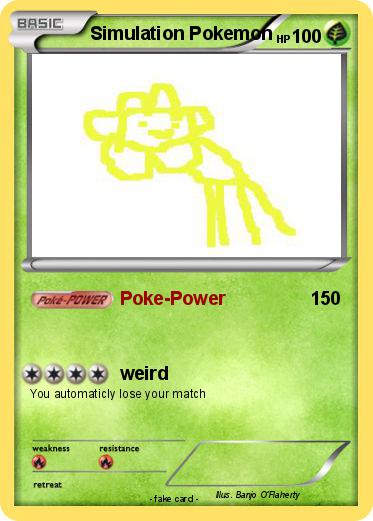 Pokemon Simulation Pokemon