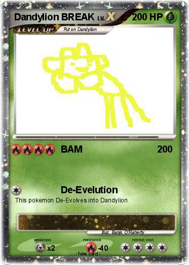 Pokemon Dandylion BREAK