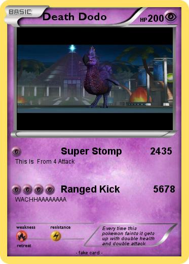 Pokemon Death Dodo