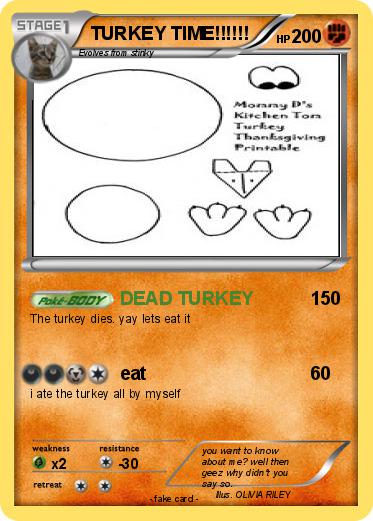 Pokemon TURKEY TIME!!!!!!