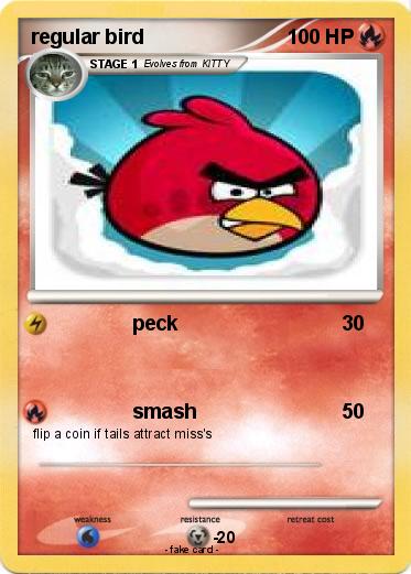 Pokemon regular bird