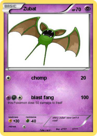 Pokemon Zubat