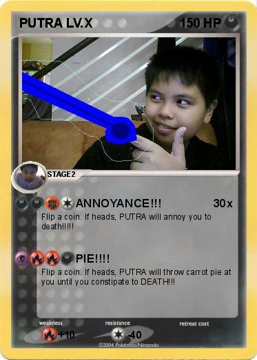 Pokemon PUTRA LV.X