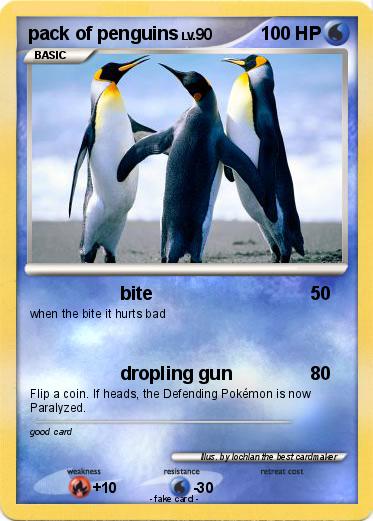 Pokemon pack of penguins