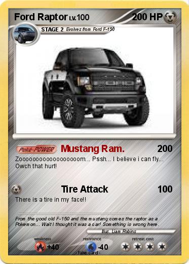 Pokemon Ford Raptor