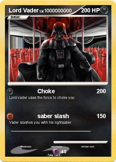 Pokemon Lord Vader