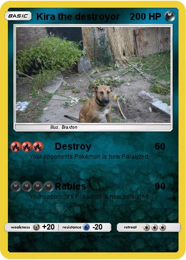 Pokemon Kira the destroyor