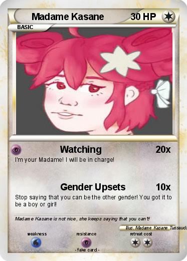 Pokemon Madame Kasane