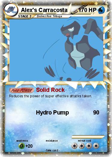 Pokemon Alex's Carracosta