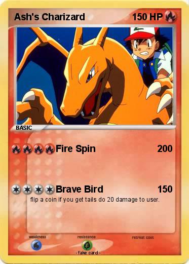 Pokemon Ash's Charizard