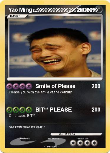 Pokemon Yao Ming