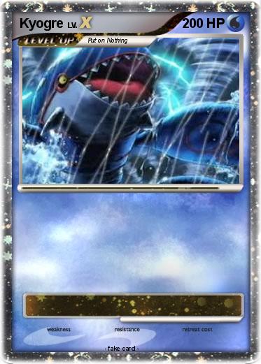 Pokemon Kyogre