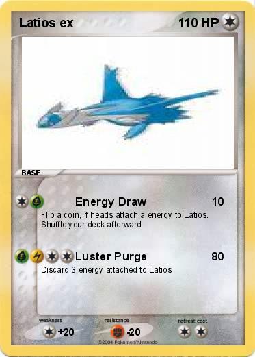 Pokemon Latios ex