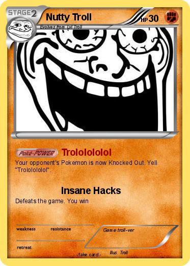 Pokemon Nutty Troll