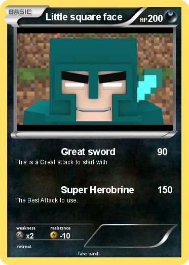 Pokemon Little square face