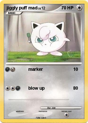 Pokemon jiggly puff mad
