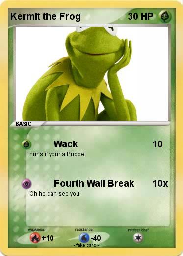 Pokemon Kermit the Frog
