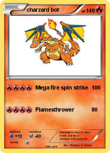 Pokemon charzard bot