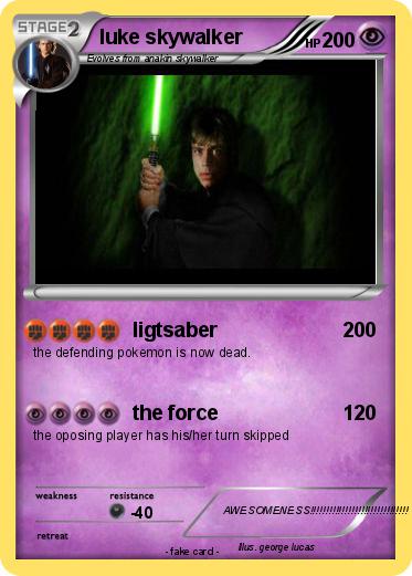 Pokemon luke skywalker