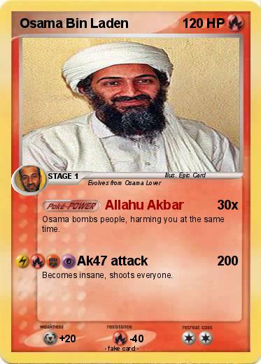 Pokemon Osama Bin Laden
