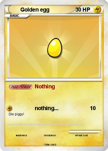 Pokemon Golden egg