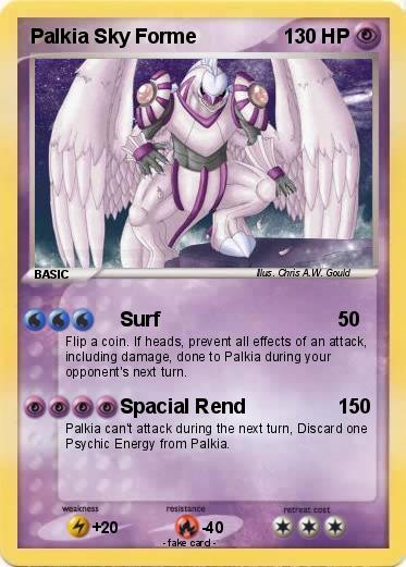 Pokemon Palkia Sky Forme