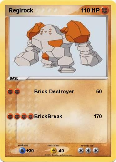 Pokemon Regirock Pokemon Regirock