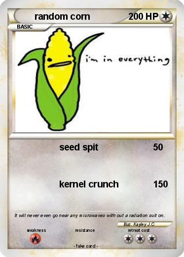 Pokemon random corn