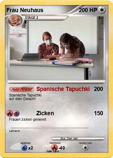 Pokemon Frau Neuhaus
