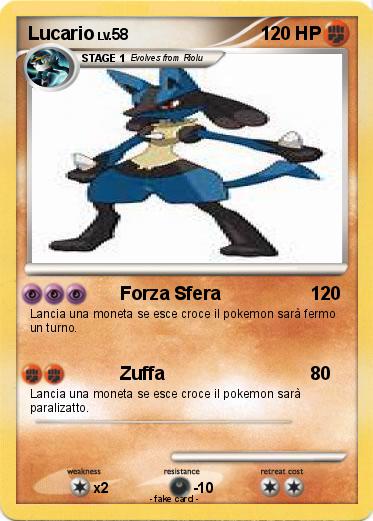 Pokemon Lucario