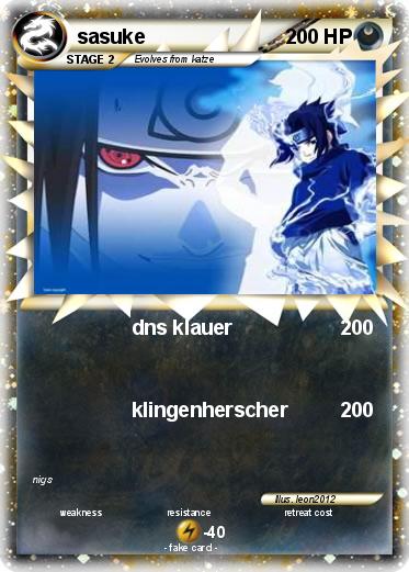 Pokemon sasuke