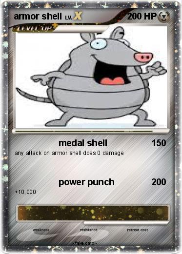 Pokemon armor shell