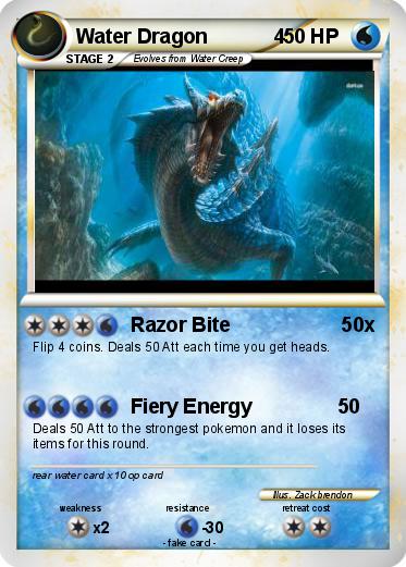 Pokemon Water Dragon            4