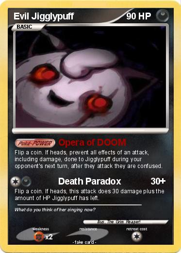 Pokemon Evil Jigglypuff