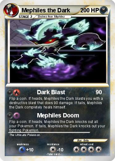 Pokemon Mephiles the Dark