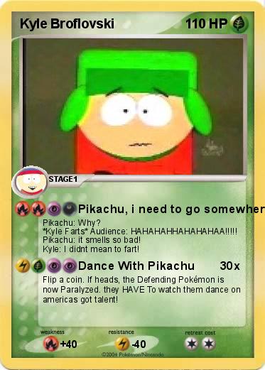 Pokemon Kyle Broflovski 