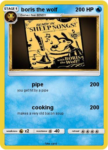 Pokemon boris the wolf